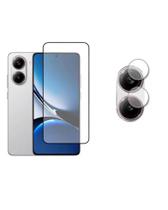 Kit Para Poco X7 Pro Película 3d Vidro + Película Da Câmera Lente