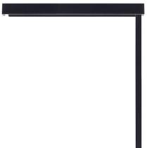Kit para Porta de Correr 200cm Casablanca Preto Kit para Porta de Correr 200cm Casablanca Preto