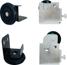 Kit Para Porta De Correr 45mm 02 Inferior 02 Superior