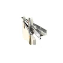 Kit para Porta de Correr Vision 192cm Inox Escovado - Stanfer