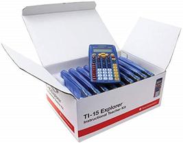 Kit para professores de calculadora financeira Texas Instruments TI15TK Kit para professores de calculadora financeira Texas Instruments TI15TK