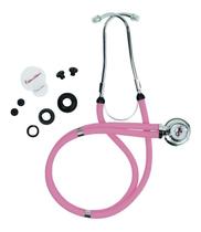 Kit Para Profissional Da Saúde Esfigmo E Estetoscópio Rappaport Duplo Com Relogio Lapela Branco
