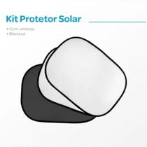 Kit Para Protetoger do Sol Blackout Com Ventosas - Buba