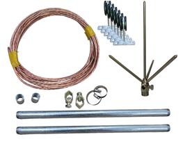 Kit para-raios para residências e semelhantes - itens na descrição