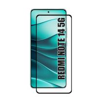 Kit Para Redmi Note 14 5G Película De Vidro 3D 9D - Capa Anti Shock - Película Câmera
