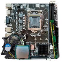 Kit Para Reparo de Computador, Placa Mãe GT-H61, Processador Core i3-3220, Cooler, Memória RAM 8GB DDR3