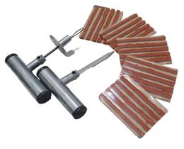 Kit Para Reparo Viluz Pneus Carro Moto S/c 25 Macarrao Refil