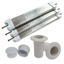 Kit para reposição Escada de Piscina 03 Degrau - Aço Inox 304 - Completo Kit para reposição Escada de Piscina 03 Degrau - Aço Inox 304 - Completo