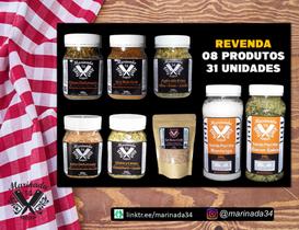 Kit para Revendas - 31 Temperos e Sais Temperados