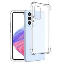 Kit Para Samsung A53 5g - Película 9D Ceramica + Capa TPU Transparente AntiChoque