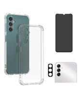Kit Para Samsung Galaxy A14 4G e 5G Capa + Película 3D Privacidade + Pelicula da Camera