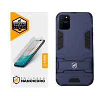 Kit para Samsung Galaxy S10 Lite - Capa Armor e Película de Nano Vidro - Gshield