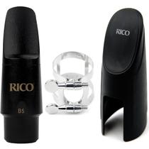 Kit Para Saxofone Tenor Boquilha E Capa De Boquilha Rico B5