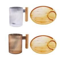Kit Para Servir Lanches 4 Peças Atende 2 Pessoas - Oferta