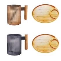 Kit Para Servir Lanches 4 Peças Atende 2 Pessoas - Oferta