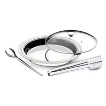 Kit Para Servir Tramontina Ciclo Redondo Em Aço Inox 3 Peças Tramontina Kit Para Servir Tramontina Ciclo Redondo Em Aço Inox 3 Peças Tramontina