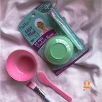 Kit Para Skin Care - Bowl, Espatula e Pincel - Mahav