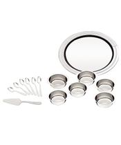 Kit para Sobremesa Tramontina Ciclo em Aço Inox 14 Peças