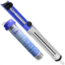 Kit Para Soldagem Com Solda Compativel Com Estanho E Sugador Kit Para Soldagem Com Solda Compativel Com Estanho E Sugador