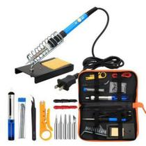 Kit Para Soldar Avançado com Ferro de Solda e Acessórios