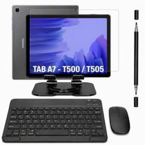 Kit para Tablet Samsung Tab A7 T500 Teclado + Mouse + Suporte + Película + Caneta Touch 2 Em 1 Kit para Tablet Samsung Tab A7 T500 Teclado + Mouse + Suporte + Película + Caneta Touch 2 Em 1