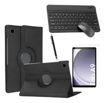 Kit Para Tablet Sansung A9 11 Capa + Pel+ Teclado E Mouse