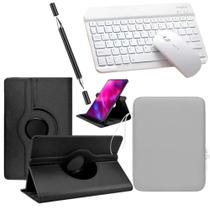 Kit Para Tablet Vaio Tl 10 Capa Giratoria + Teclado Mouse + Pasta + Caneta Touch