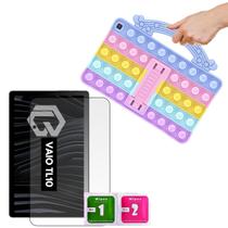 Kit para Tablet Vaio TL10 Capa Adaptável Maleta com Suporte + Película de Hidrogel