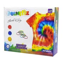 Kit Para Tingimento De Camiseta Infantil 6-8 Anos Tie Dye