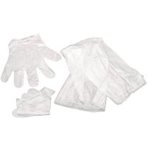 Kit Para Tintura Descartável 01 Capa E 01 Par De Luvas - Importado