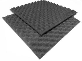 Kit para Tratamento Acústico com 4 placas de 50 X 50 X 2 cm