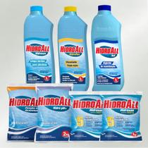Kit Para Tratamento da Piscina Hidroall - Àgua Limpa e Cristalina