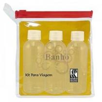 Kit para Viagem com 3 Frascos 80ml - Marco boni Kit para Viagem com 3 Frascos 80ml - Marco boni