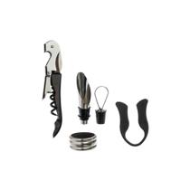 Kit para vinho 4 pcs hauskraft