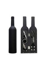 Kit para vinho com saca rolha + cortador lacres e acessorios