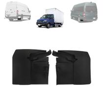 Kit parabarro protetor traseiro mercedes benz sprinter 2012 a 2016 (rodado duplo) lado direito e lado esquerdo