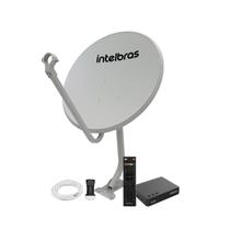 KIT Parabólica Digital Intelbras SAT 800 (Banda KU)