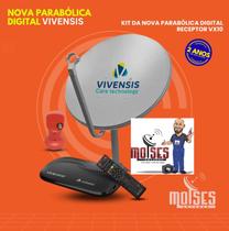 Kit Parabólica Vivensis sem cabo e conectores Kit Parabólica Vivensis sem cabo e conectores