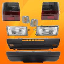 Kit Parachoque Uno + Farol + Lanterna 84 85 85 A 96 97 98 99