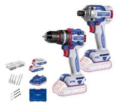 Kit Paraf/fur + Parafusadeira Tram Imp Bytotal Azul 127/220v Azul Kit Paraf/fur + Parafusadeira Tram Imp Bytotal Azul 127/220v Azul