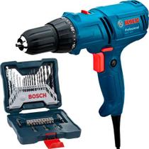 Kit Parafusadeira Bosch Gsr 7-14 E Com X Line 33 Peças 110v
