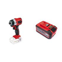 Kit Parafusadeira de Impacto-te-ci 18li Brushless-solo com Bateria Power X-change 18v 4-6ah Multi-ah Preto