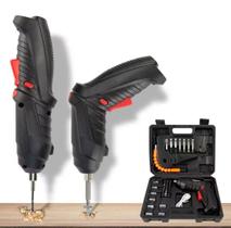 Kit Parafusadeira Doméstica com maleta leve Portátil Type C Recarregável Kit Parafusadeira Doméstica com maleta leve Portátil Type C Recarregável