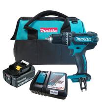 Kit Parafusadeira e Furadeira DHP482Z Makita e Bateria 18V e Carregador e Bolsa Kit Parafusadeira e Furadeira DHP482Z Makita e Bateria 18V e Carregador e Bolsa