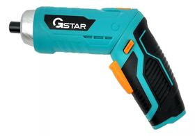 Kit Parafusadeira Elétrica Sem Fio Chave Fenda Philips Bits