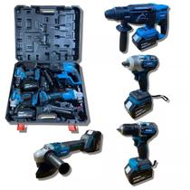 Kit Parafusadeira Esmerilhadeirachave Impacto Martelete Kit Parafusadeira Esmerilhadeirachave Impacto Martelete