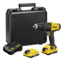 Kit Parafusadeira Furadeira De Impacto Fatmax Scd711d2k Com 2 Baterias 2ah + Carregador Stanley Kit Parafusadeira Furadeira De Impacto Fatmax Scd711d2k Com 2 Baterias 2ah + Carregador Stanley