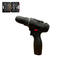 Kit Parafusadeira Furadeira Sem Fio LED Com 2 Baterias 12v Bivolt Brocas Bits Profissional Kit Parafusadeira Furadeira Sem Fio LED Com 2 Baterias 12v Bivolt Brocas Bits Profissional