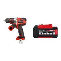 Kit Parafusadeira Te-cd 18 Li-i Brushless Sl 1 Bateria Power X-change 18v 5,2ah Plus Einhell