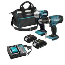 Kit Parafusadeiras Impacto 18V Makita Dlx2336Y01 Com Bolsa Kit Parafusadeiras Impacto 18V Makita Dlx2336Y01 Com Bolsa